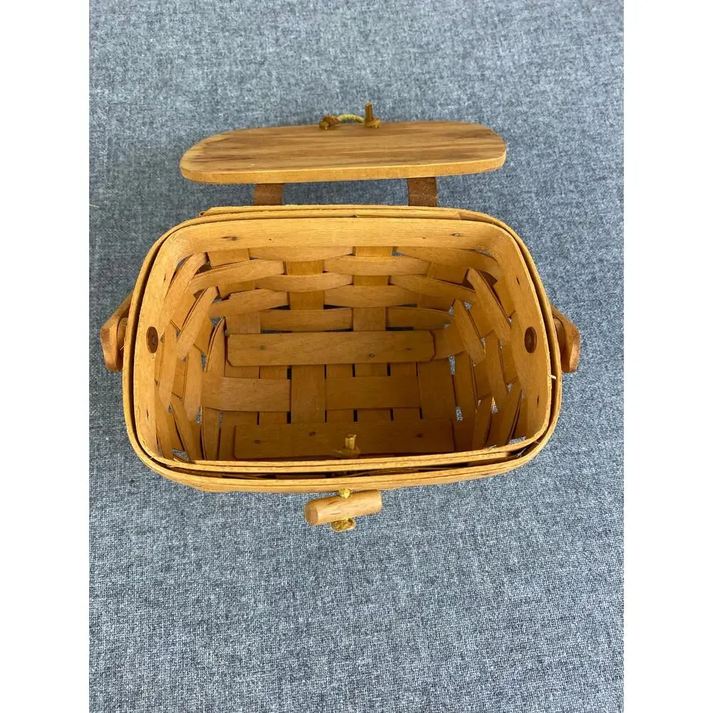 Longaberger 2000 Century Celebration Cheers Basket Lid Liner VINTAGE RARE